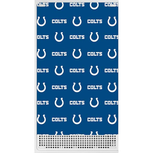 NFL Indianapolis Colts Blitz Series Xbox Series S Console Skin
